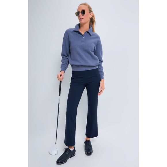 TUCKERNUCK SPORT Heathered Indigo Perry Pullover Size M NWT - Picture 4 of 7